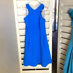 Bright Blue Cocktail Dress